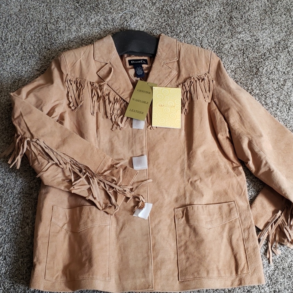 Denim &Co. Suede Jacket